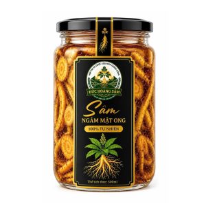 Sâm ngâm mật ong Đức Hoàng Sâm
