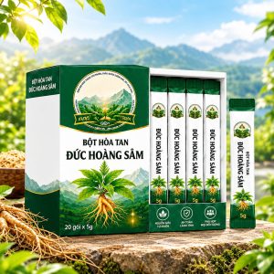 Bột Hòa Tan Đức Hoàng Sâm 20 gói